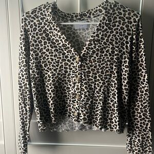 Cheetah print long sleeve